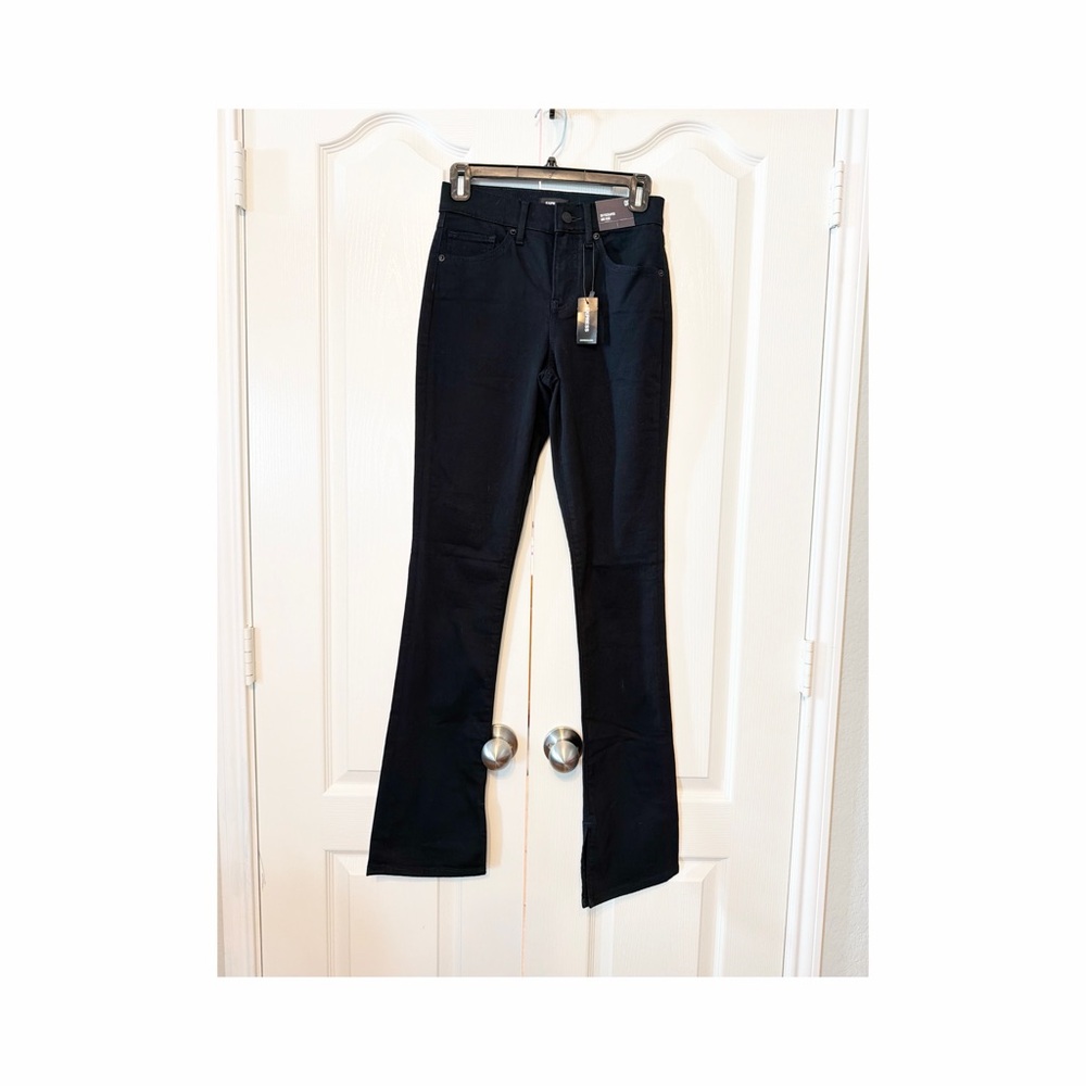 Express SkyScraper Mid Rise Size 0 Regular Black Pants New
